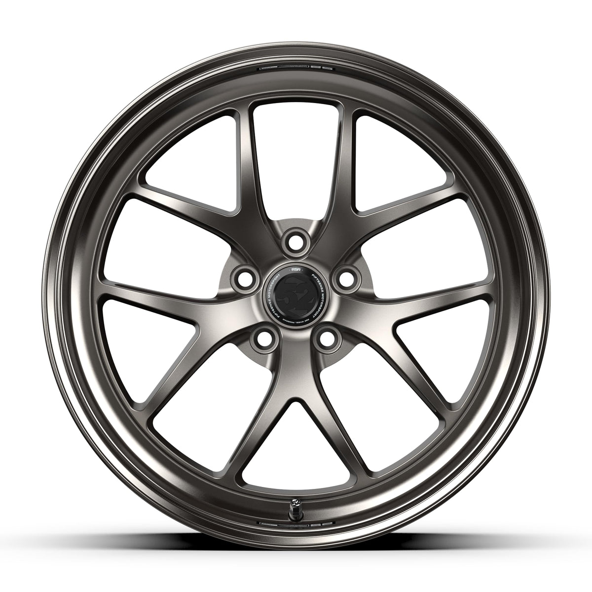 Sector RSR 19x9.5 5x112 40mm ET 66.56mm Center Bore Magnesium Grey w/ Gloss Lip