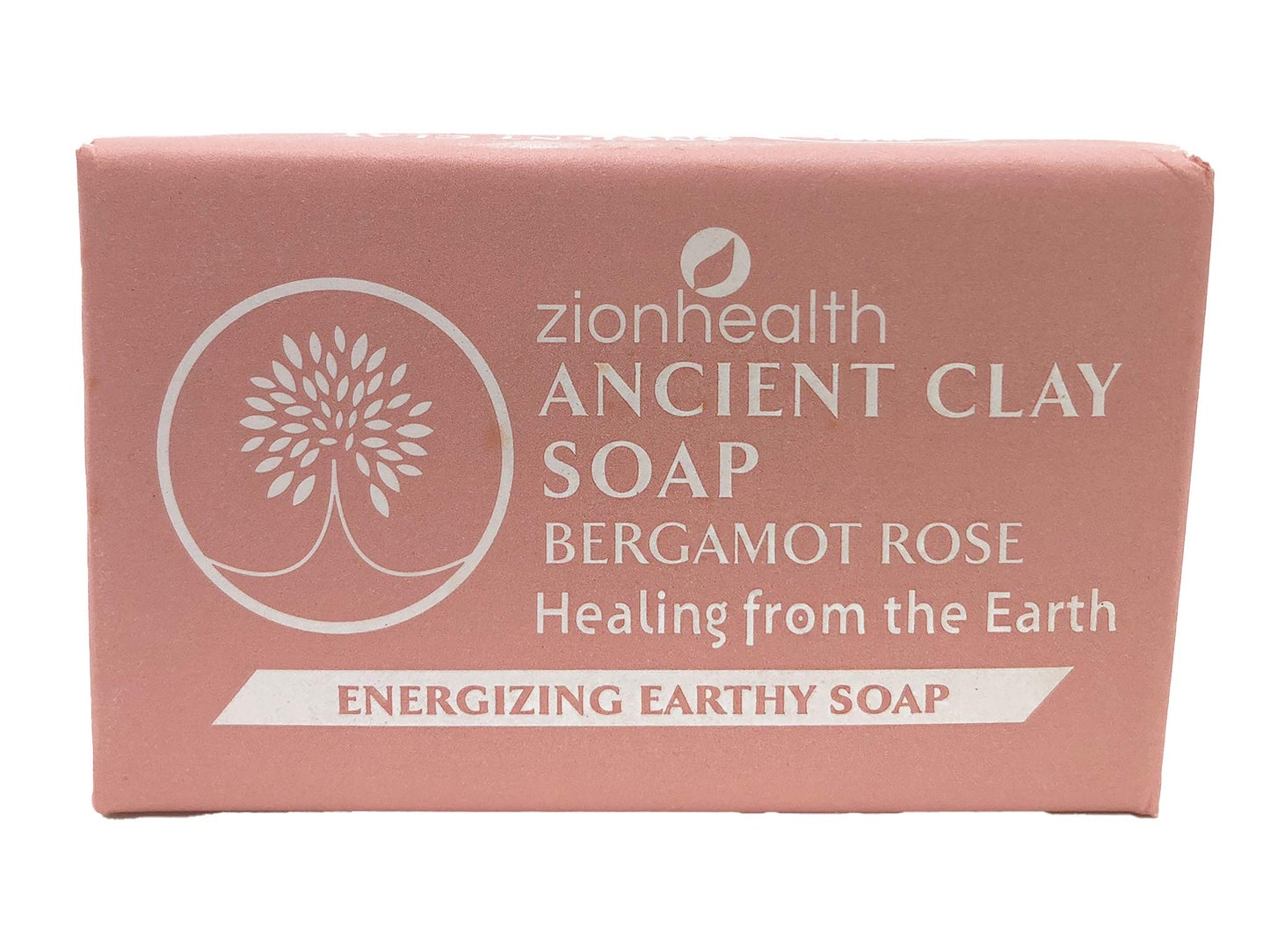 Adama Minerals Zion Health Ancient Clay Bar Soap, Bergamot Rose, 6 oz (170 g) Beauty & Personal Care Adama Minerals