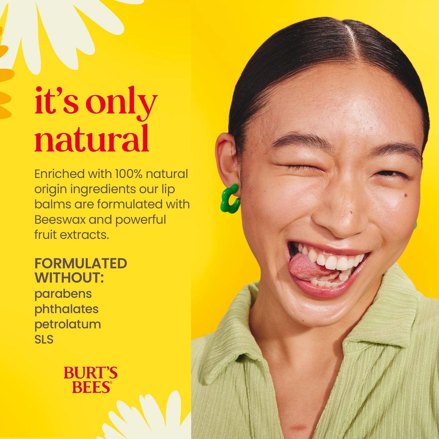 Burt's Bees 100% Natural Lip Balm, Wild Cherry and Vanilla Bean Blister Box, 0.3 Ounce, 2 Count Beauty & Personal Care Burt's Bees