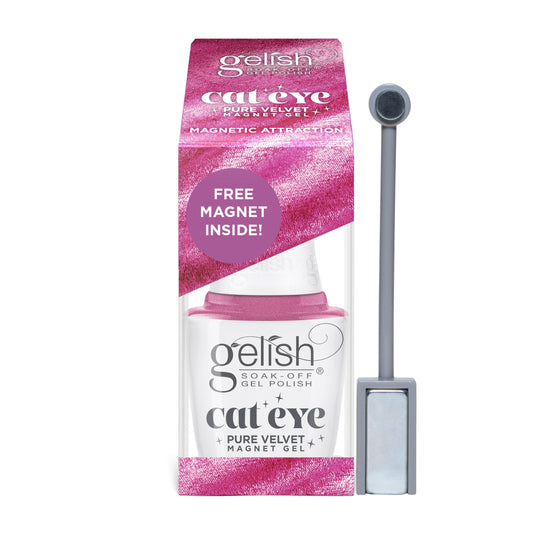 Gelish Cat Eye Pure Velvet Magnetic Gel Nail Polish - Magnetic Attraction, 15mL