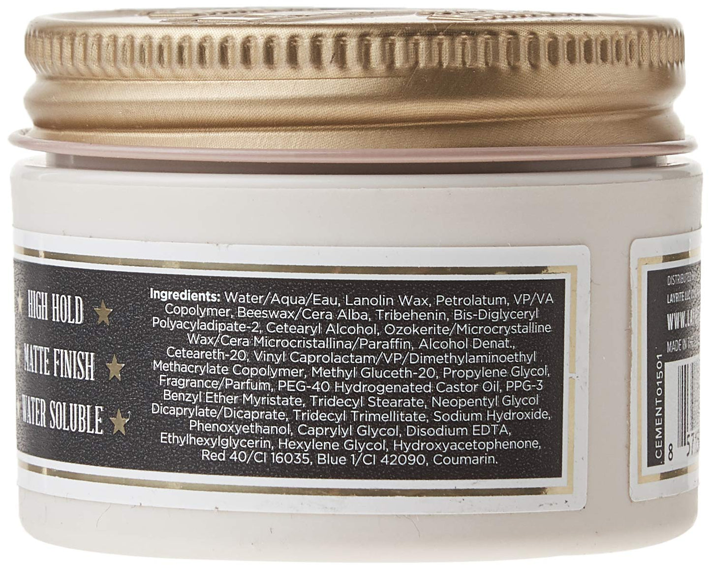 Layrite Deluxe Cement Hair Clay, 1.5 Ounce Beauty & Personal Care Layrite