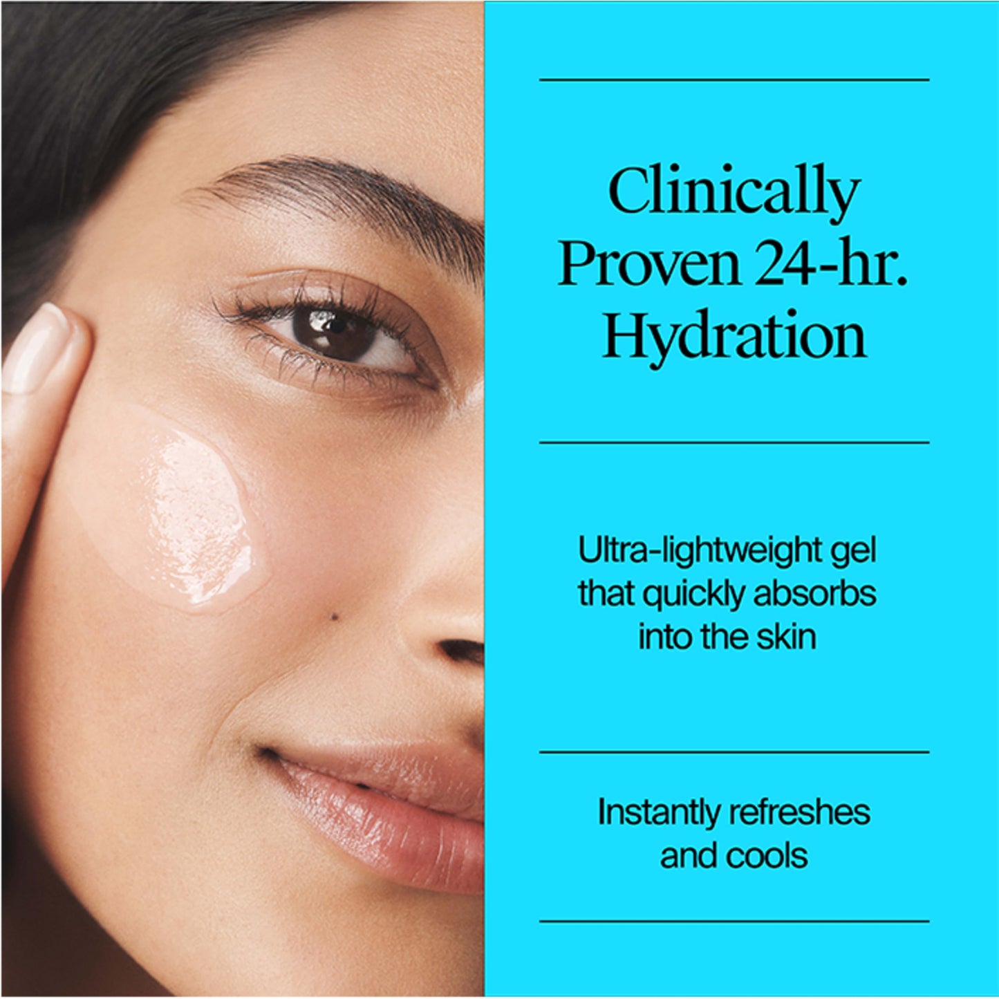 Neutrogena Hydro Boost Water Gel and Hydro Boost Hydrating Gel Cleanser, for Normal to Oily Skin, Facial Moisturizer 1.7 fl oz and Trial-Size Facial Beauty and Personal Care Neutrogena
