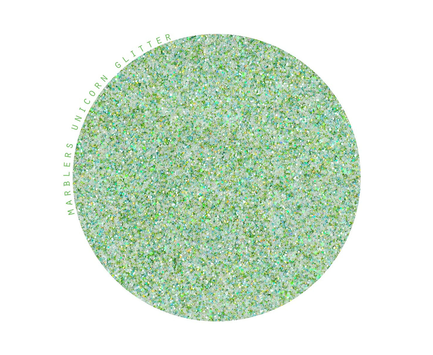 MARBLERS Holographic Glitter [Unicorn Green] 1.5oz (42g) | Fine | Non-Toxic, Vegan, Cruelty-Free | Face, Body, Eyeshadow, Hair, Festival, Party Makeup Beauty & Personal Care MARBLERS