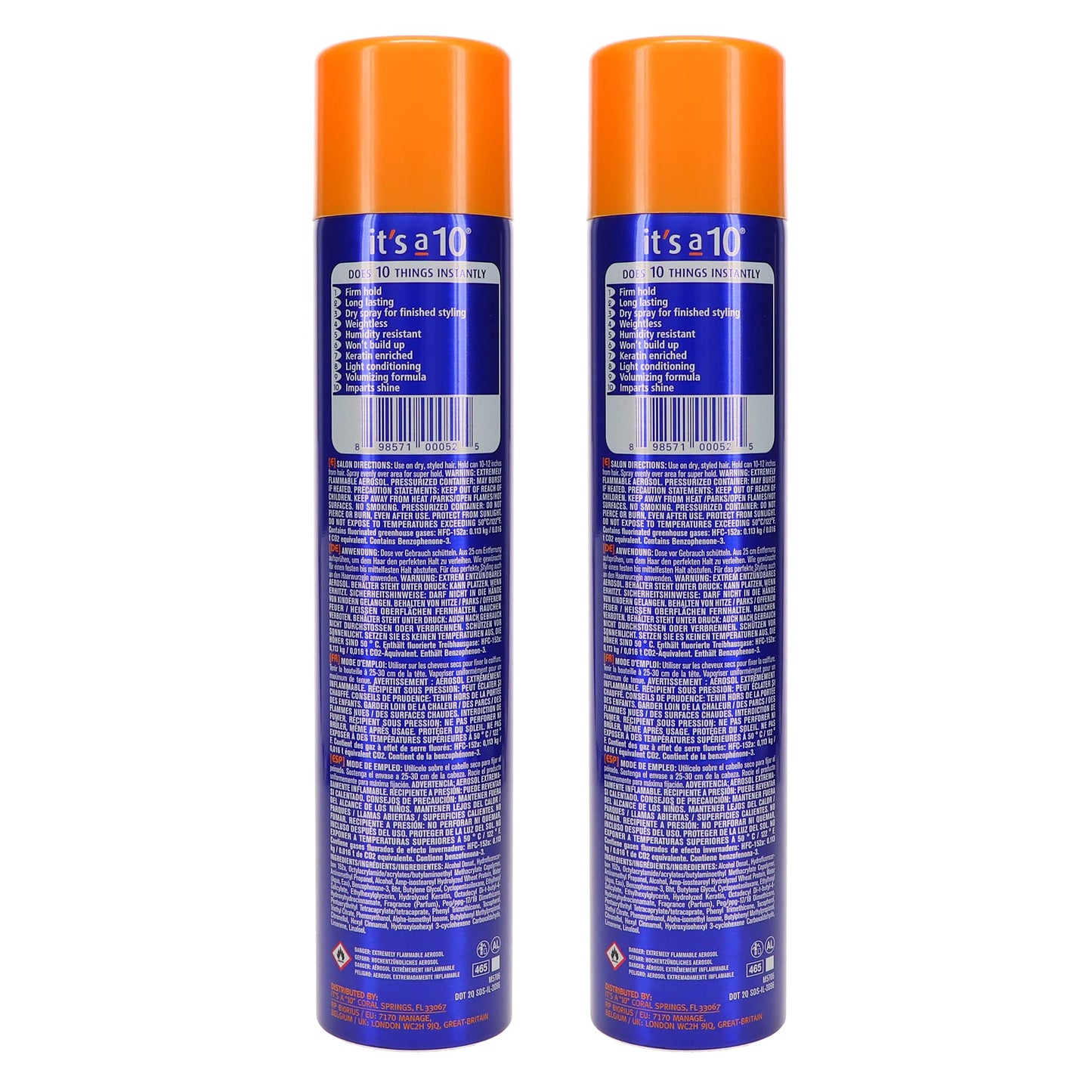 It's a 10 Miracle Super Hold Finishing Spray Plus Keratin, 10 oz (Pack of 2) Beauty & Personal Care It's a 10 Haircare