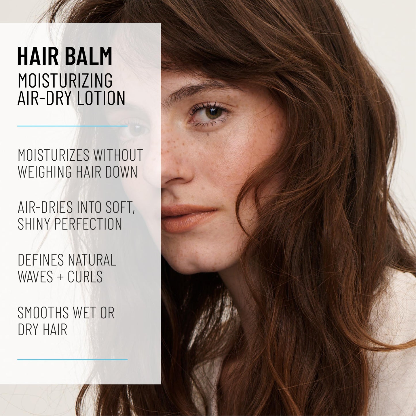 Hairstory Hair Balm, Moisturizing Air Dry Lotion, Leave In Conditioner Cream for All Hair Types, Adds Softness & Shine, Smooths Frizz, Defines Waves Beauty & Personal Care Hairstory
