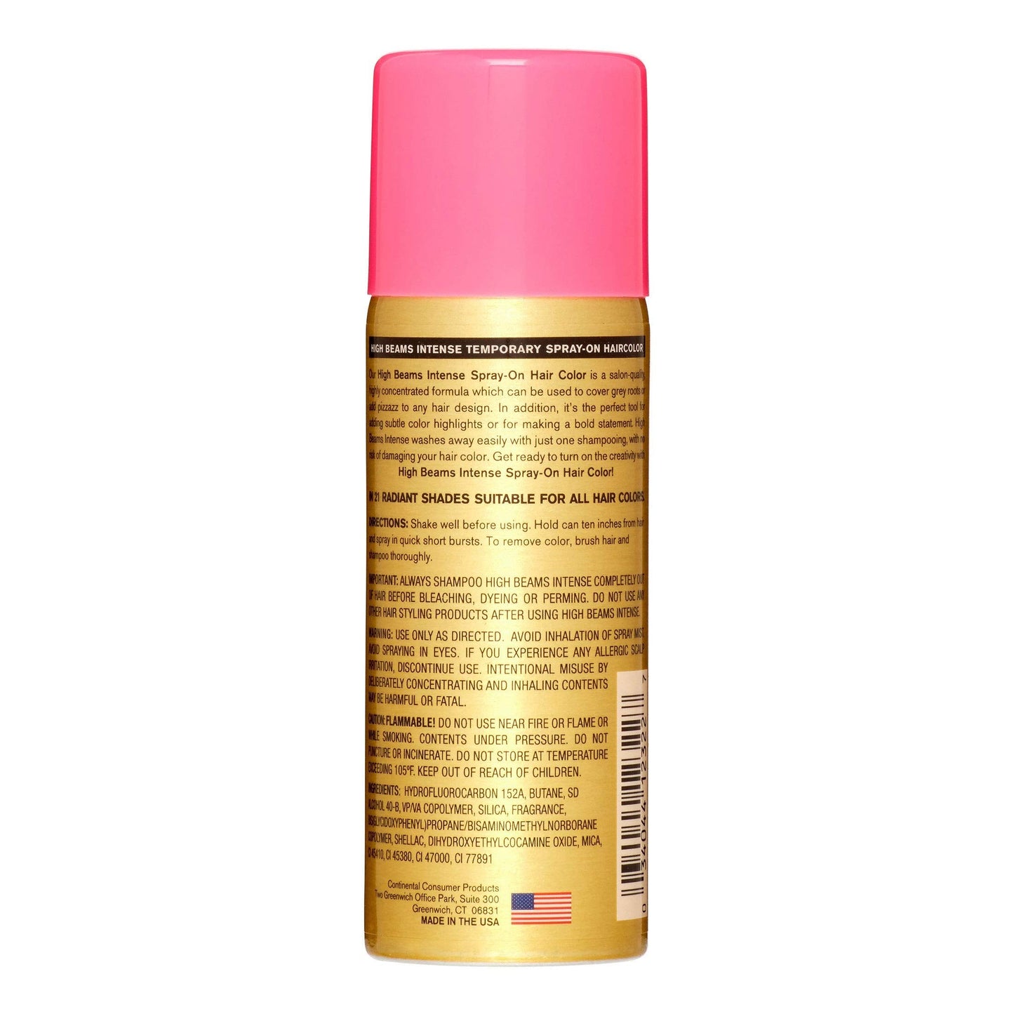 Salon Grafix High Beams Intense Temporary Spray On Hair Color Popstar Pink 2.7 oz Beauty & Personal Care High Beams