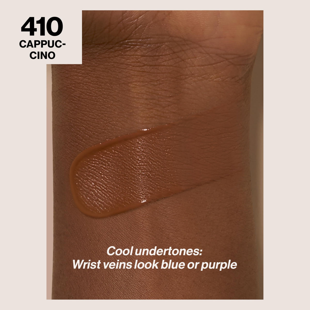 Revlon Liquid Foundation, ColorStay Face Makeup for Combination & Oily Skin, SPF 15, Medium-Full Coverage with Matte Finish, Cappuccino (410), 1.0 Oz Beauty & Personal Care REVLON