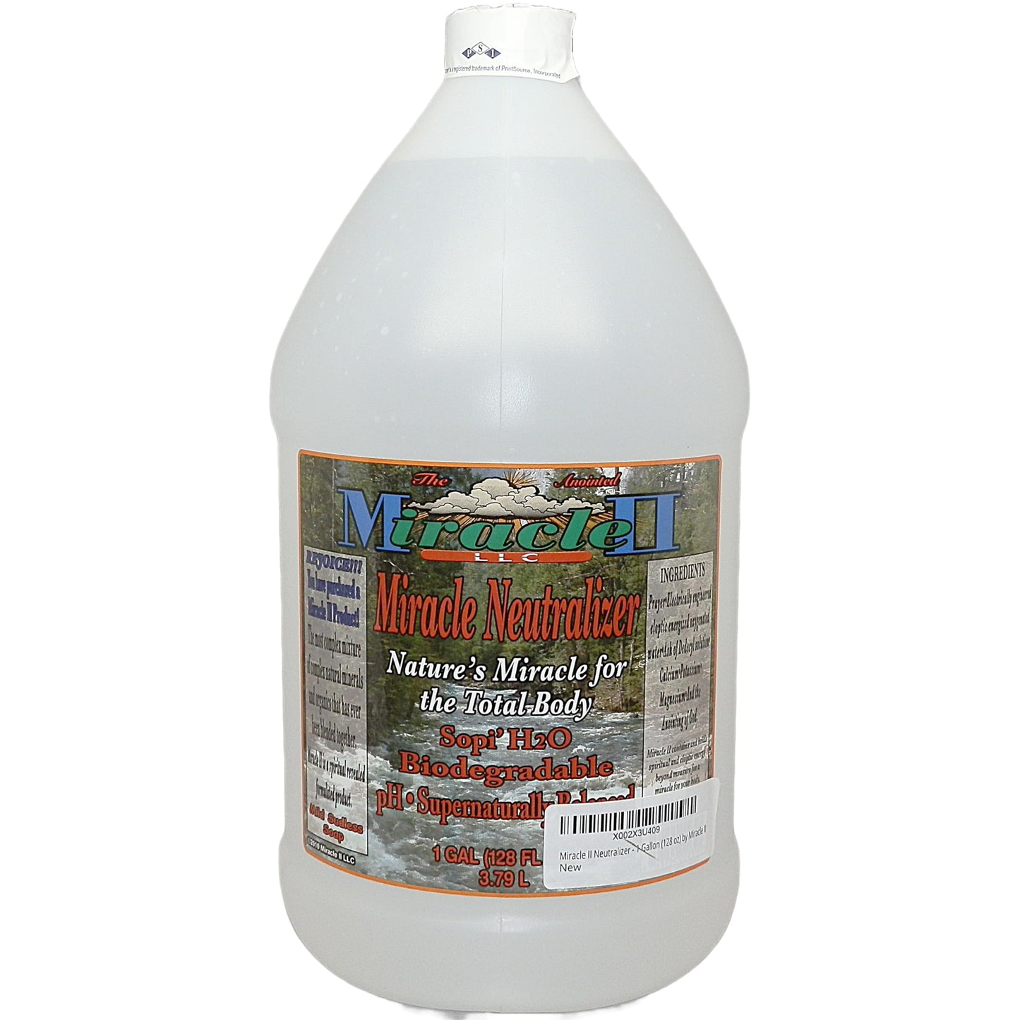 Miracle II Neutralizer - 1 Gallon (128 oz) Beauty & Personal Care Miracle II