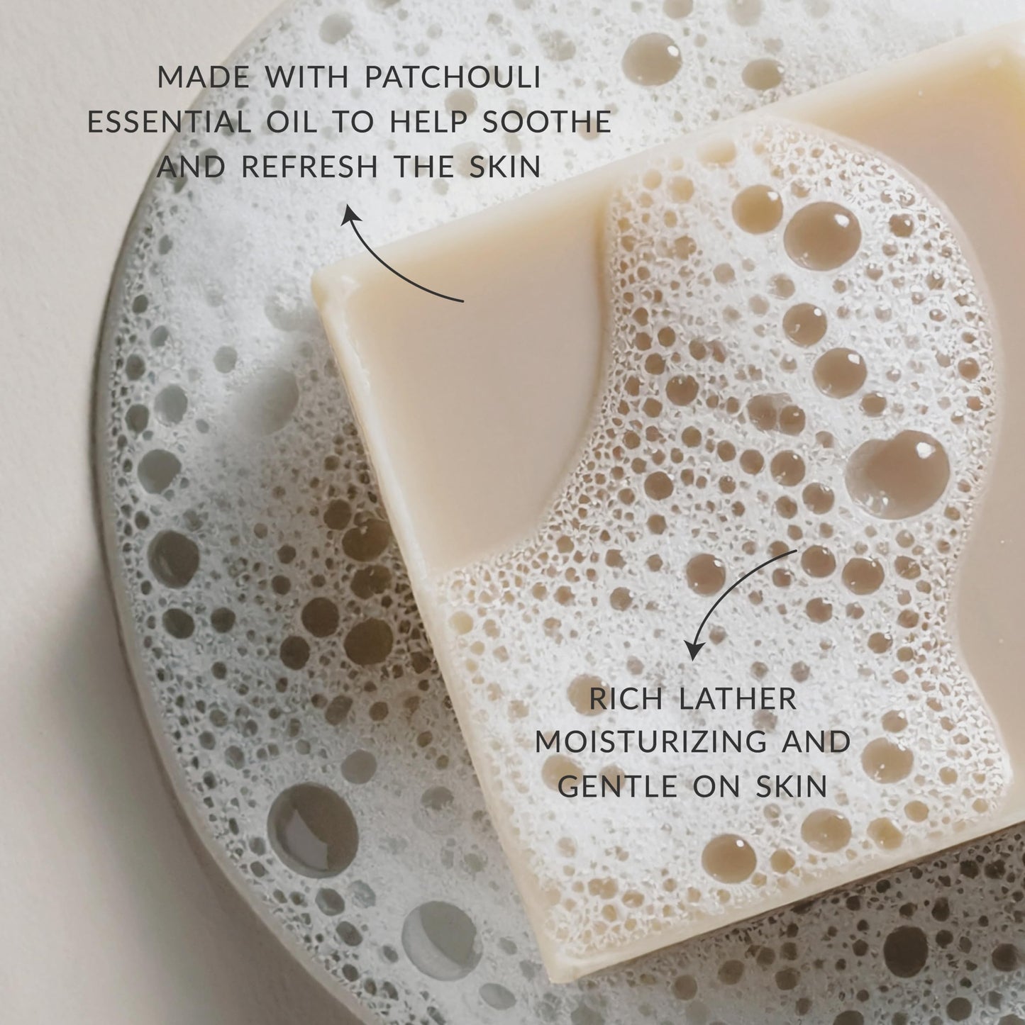 Plantlife Patchouli Bar Soap - Moisturizing and Soothing Soap for Your Skin - Hand Crafted Using Plant-Based Ingredients - Made in California 4oz Bar Beauty & Personal Care Plantlife