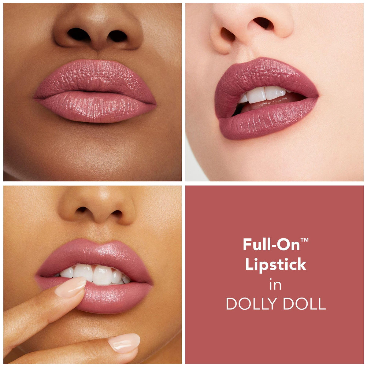 Buxom Full-On Plumping Satin Lipstick, Dolly Doll Beauty & Personal Care Buxom