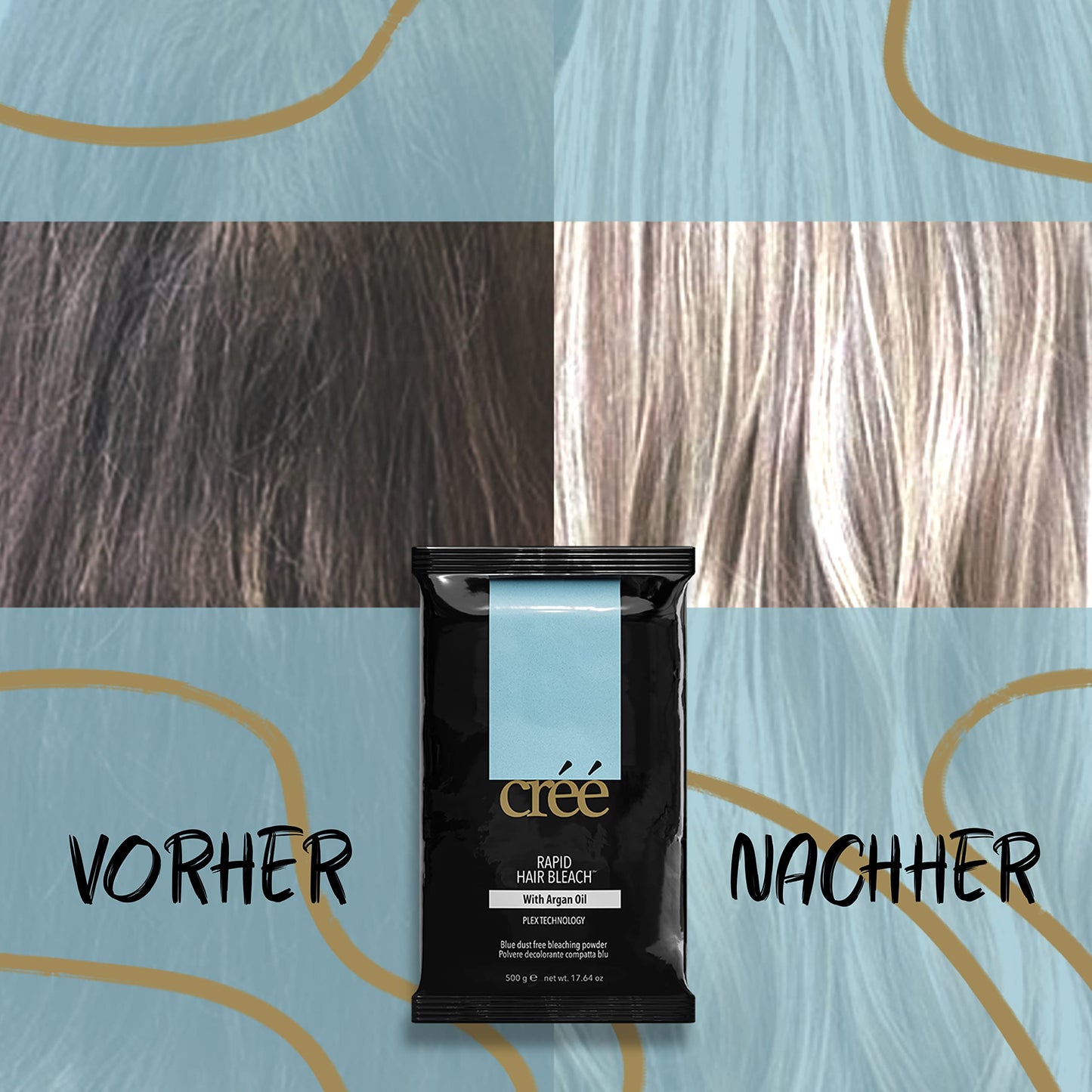 Cree Professional Ultra Performing Bleaching (Powder 500g) Beauty & Personal Care Créé