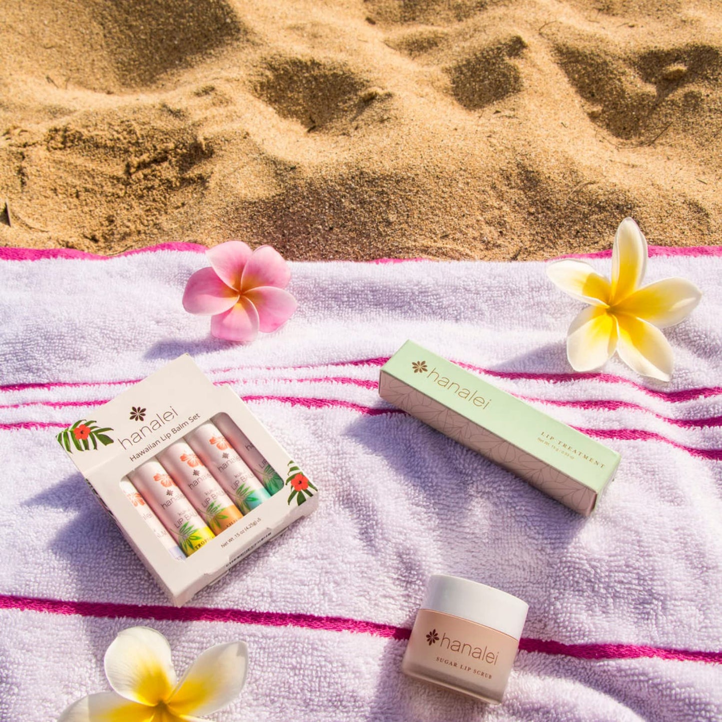 Hanalei Lip Balm & Moisturizer - Natural Kukui Oil & Beeswax for Hydrating, Soothing & Repairing Dry, Chapped Lips - Long-Lasting Care - Softens Beauty & Personal Care Hanalei