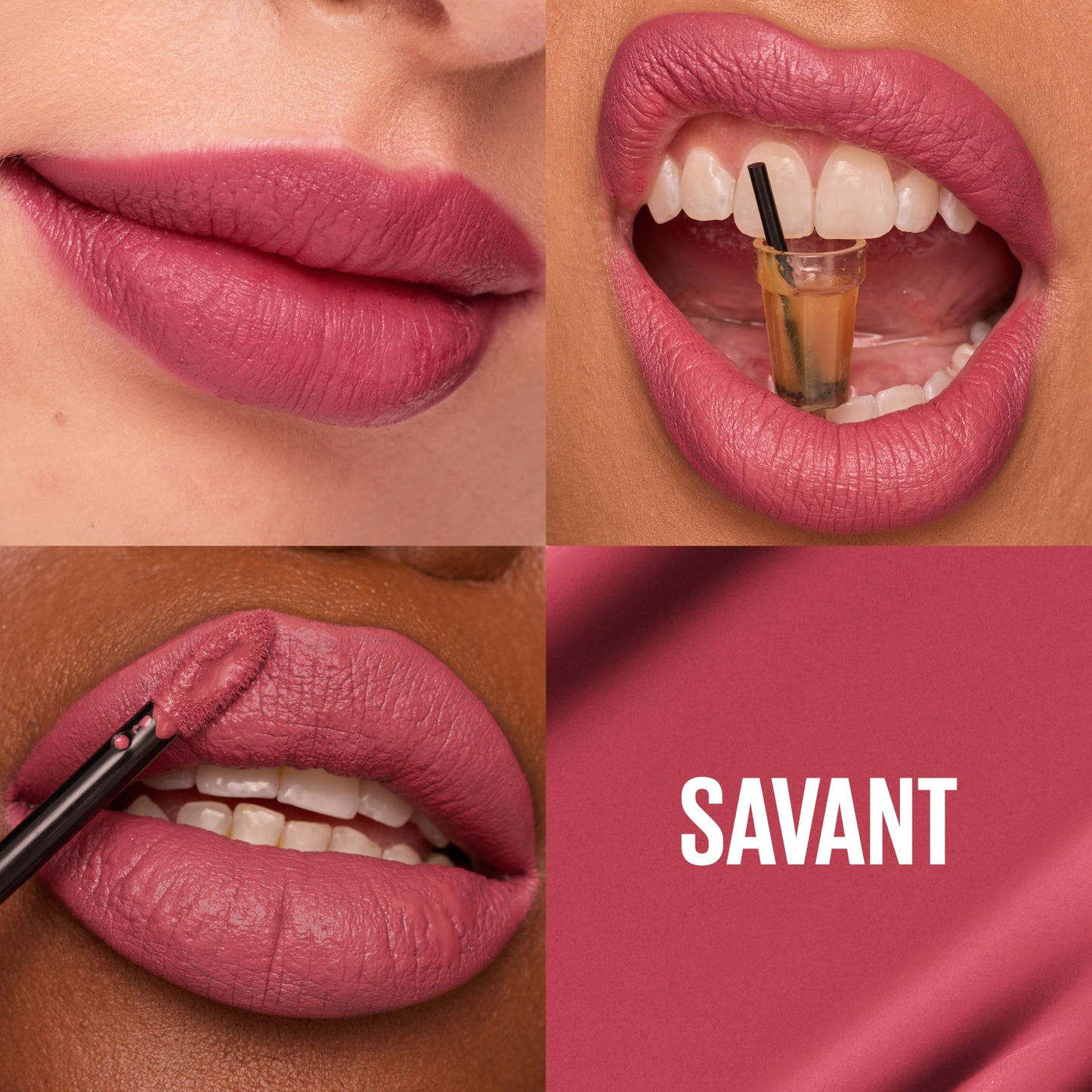 Maybelline Super Stay Matte Ink Liquid Lipstick Makeup, Long Lasting High Impact Color, Up to 16H Wear, Savant, Rose Pink, 1 Count, Packaging May Vary Beauty & Personal Care MAYBELLINE