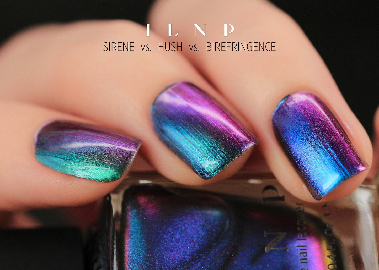 ILNP Birefringence - Blue, Purple, Red, Green, Yellow, Orange Ultra Chrome Color Shifting Nail Polish Beauty and Personal Care ILNP Cosmetics, Inc.