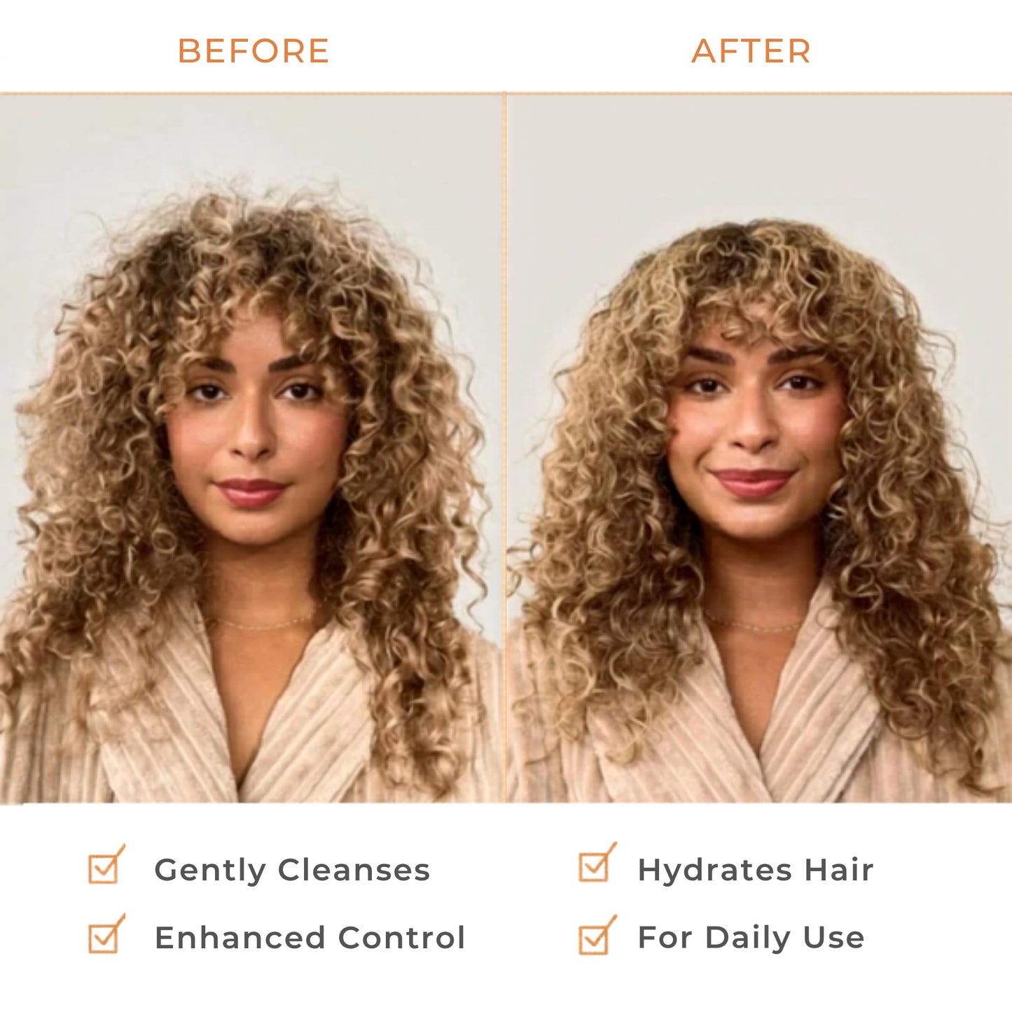 Hairitage Gentle Daily Moisture Shampoo and Conditioner Set - Split End + Bond Strengthening for Dry, Damaged Hair with Jojoba Oil - Anti-Frizz Beauty & Personal Care Hairitage