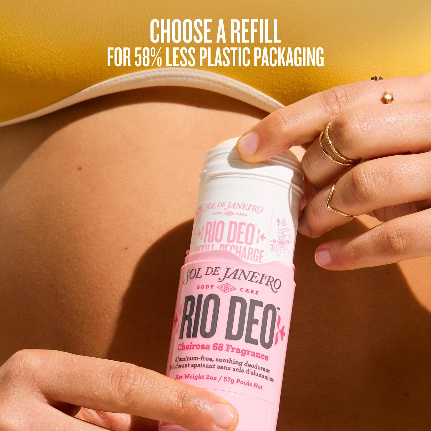 Sol de Janeiro Rio Deo Cheirosa '68 Deodorant Refill Cartridge Beauty and Personal Care Sol de Janeiro
