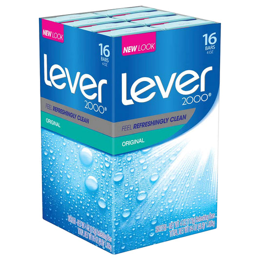 Lever 2000 Bar Soap, Original, 4 oz, 16 bar Beauty & Personal Care Lever 2000