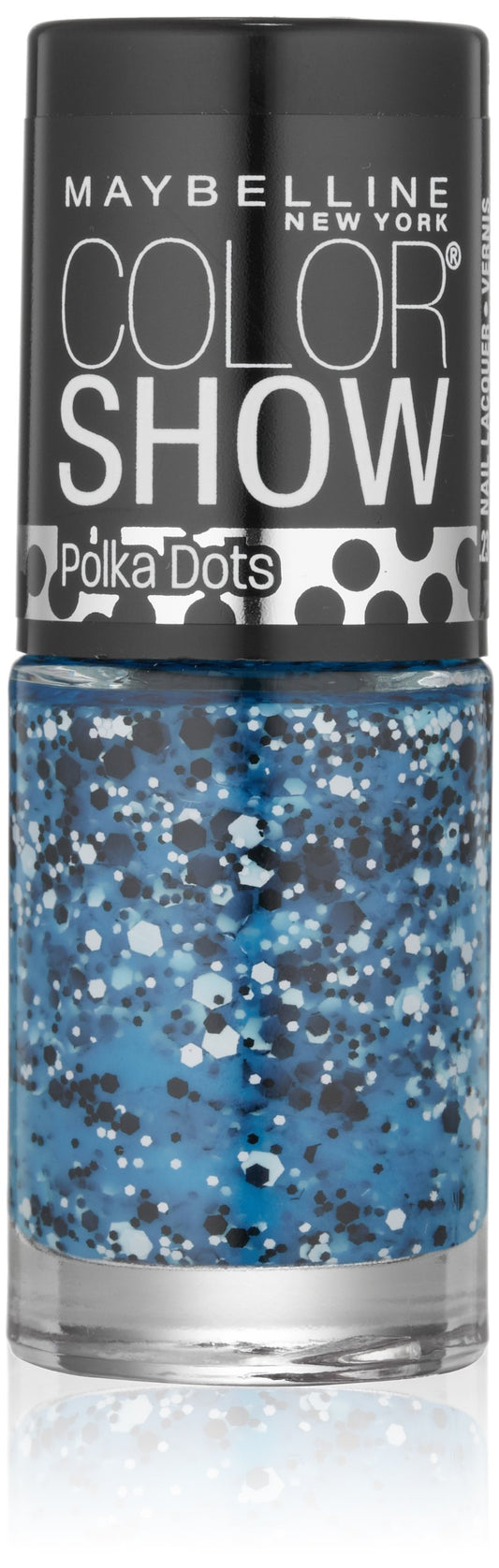 Maybelline New York Color Show Nail Lacquer, Blue Marks The Spot.23 Fluid Ounce