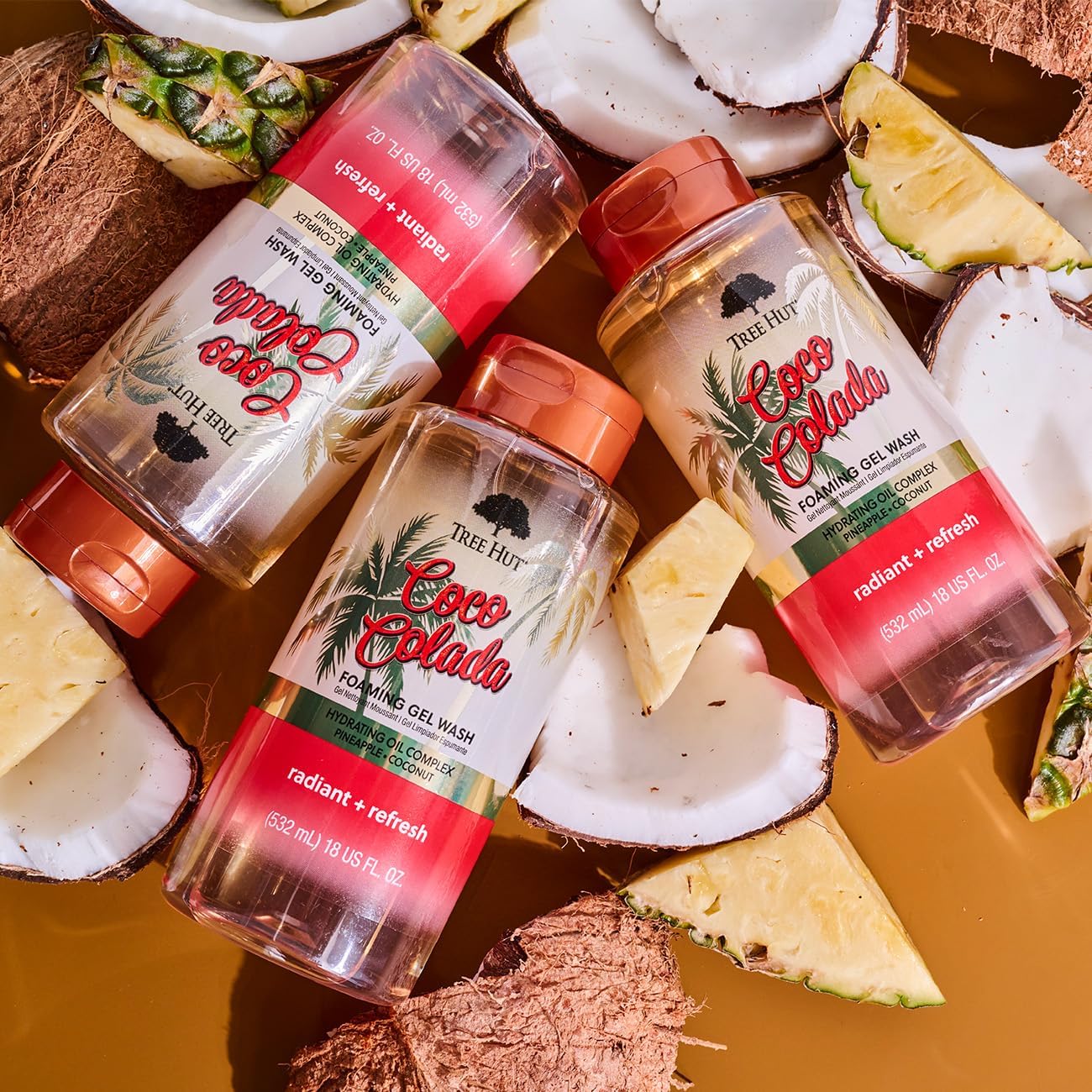 Tree Hut Coco Colada Body Wash, Hydrating & Moisturizing Shower Gel with Shea Butter & Essential Oils, Soft Smooth Glowing Skin, Gentle Cleanser Beauty & Personal Care Tree Hut