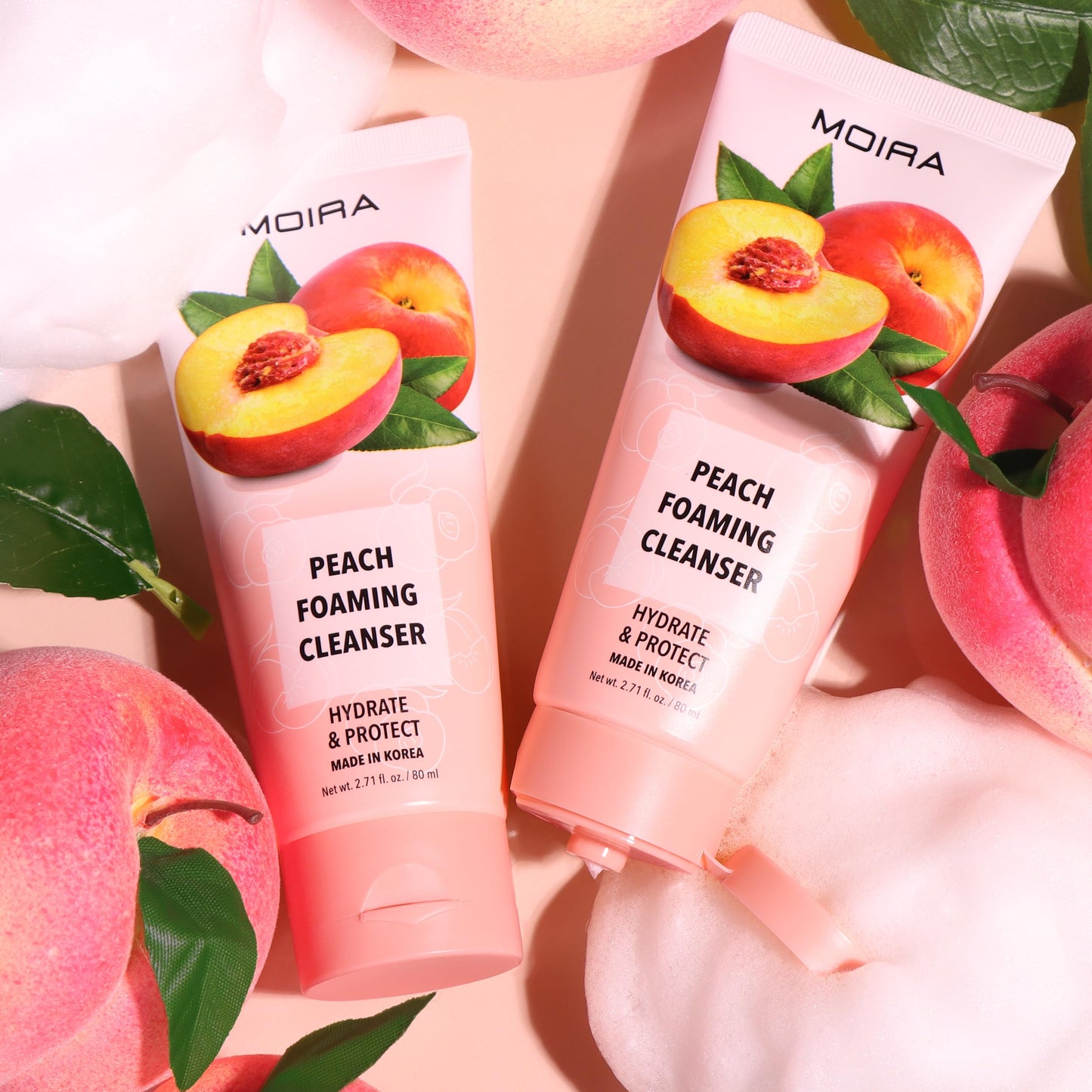 Moira Peach Foaming Cleanser Beauty & Personal Care Moira