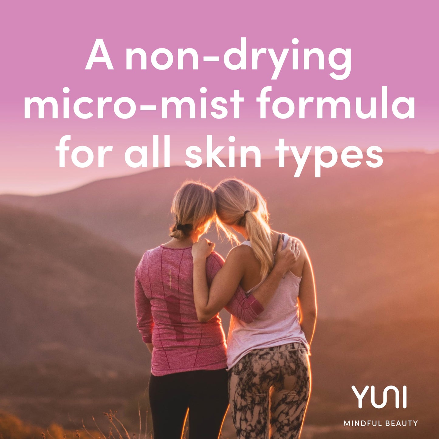 YUNI Beauty Calming Body Mist (4oz) My OM World - Natural Aromatic Oils - Relaxing Stress Relief - Promotes Focus & Clarity - All Natural Beauty & Personal Care YUNI Beauty