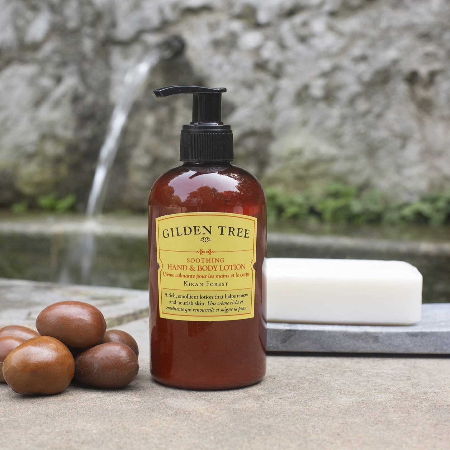 GILDEN TREE Soothing Hand & Body Lotion with Organic Aloe Vera and Shea Butter, 8 ounce pump, Heals Dry Skin and Softens Rough, Bumpy, Flaky Dead Skin Beauty & Personal Care GILDEN TREE