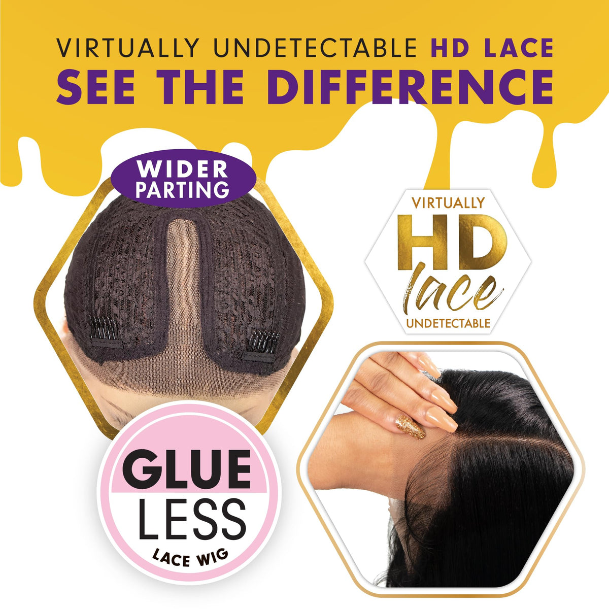 Sensationnel Butta LaceWig-Unit 8, MP/HAZEL