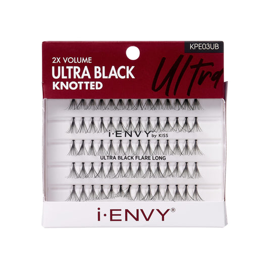 iEnvy KISS Ultra Black Individual Lashes Ultimate Volume 70 Individual Long Lashes False Lashes Beauty & Personal Care i•ENVY