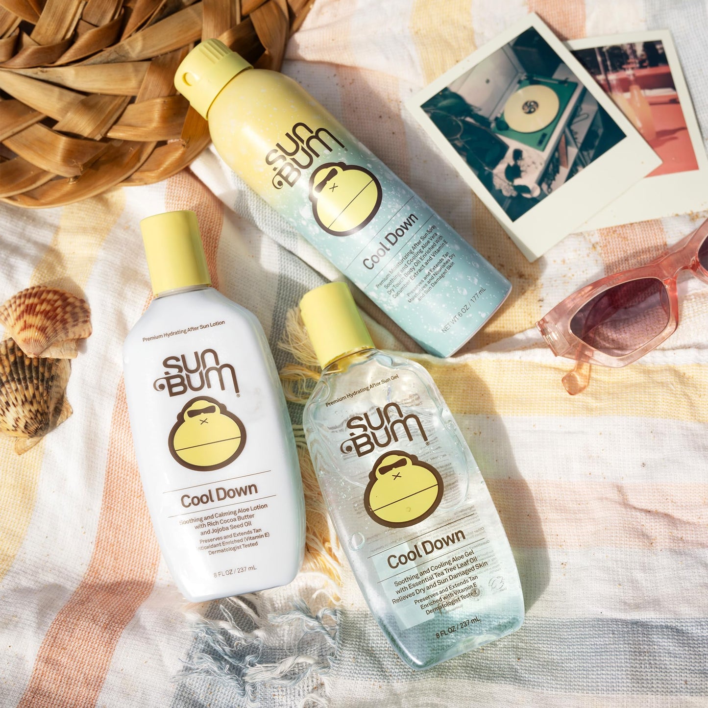 Sun Bum Cool Down Aloe Vera Spray - Vegan After Sun Care to Soothe and Hydrate Sunburn - 6 oz Beauty & Personal Care Sun Bum