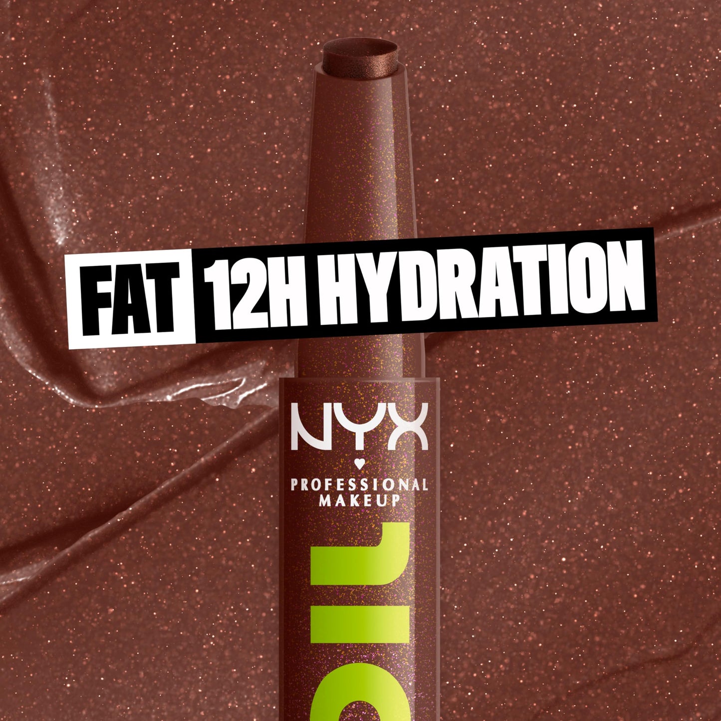 NYX PROFESSIONAL MAKEUP Fat Oil Slick Click, Lightweight, Buildable, Pigmented Vegan Lip Balm - Trending Topic Beauty & Personal Care NYX PROFESSIONAL MAKEUP