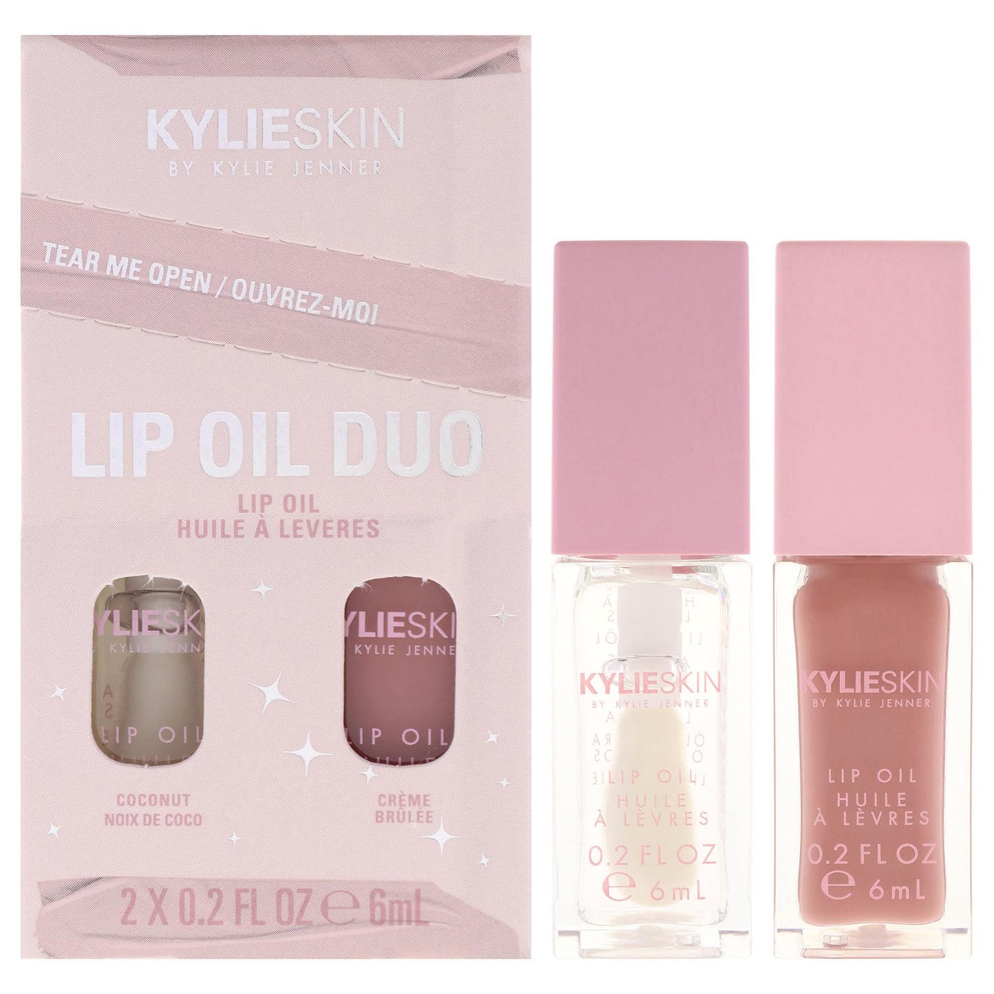 Kylie Jenner's Lip Oil Gift Set: Coconut & Crme Brlee by Kylie Cosmetics Beauty and Personal Care KYLIE