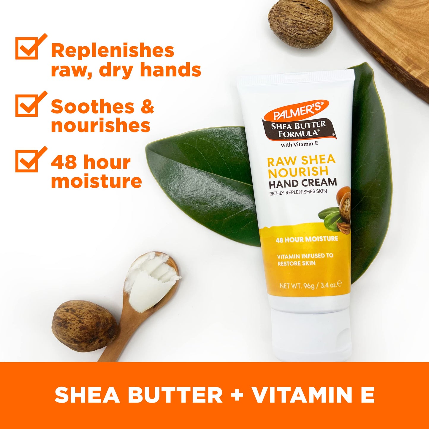 Palmer's Shea Butter Formula Hand Cream for Dry, Cracked Skin. Hand Lotion Easter Basket Stuffers, Travel Size Hand Moisturizer, 3.4 Ounce Beauty & Personal Care Palmer's