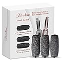 Extra Coarse Refill Rollers for CARE ME Electric Foot Callus Remover CM-203 - 2 Super Coarse and 1 Medium Coarse Replacement Heads for Dead, Hard Skin Beauty & Personal Care Care me