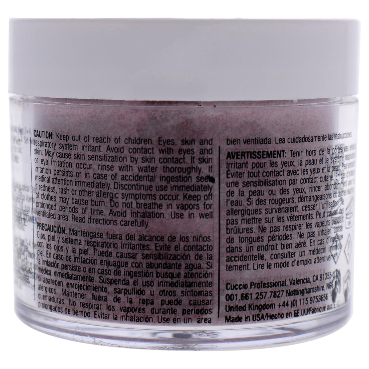 Cuccio Colour Powder Nail Polish - Lacquer For Manicures And Pedicures - Highly Pigmented Powder That Is Finely Milled - Durable Finish With A Beauty & Personal Care Cuccio