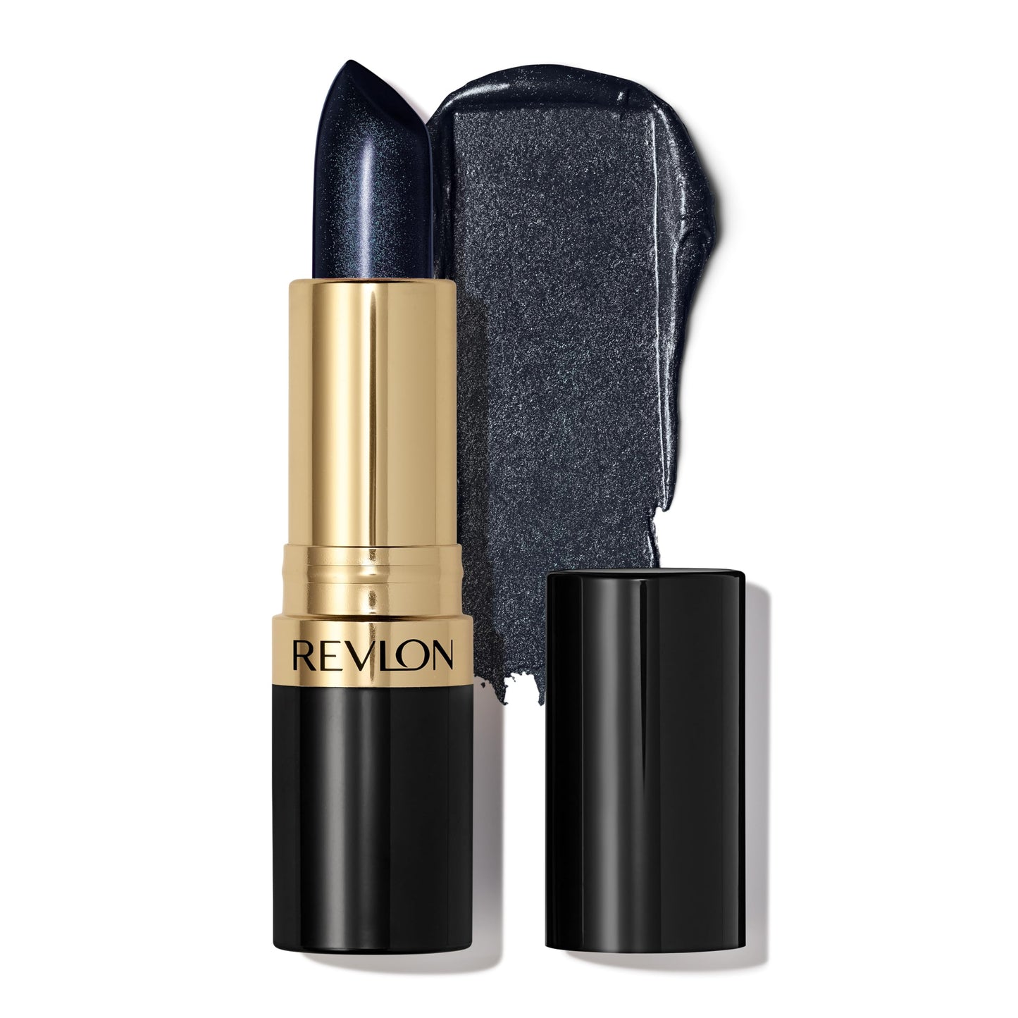 Revlon Super Lustrous Lipstick, Creamy Formula For Soft, Fuller-Looking Lips, Moisturized Feel, 043 Midnight Mystery, 0.15 oz Beauty & Personal Care REVLON