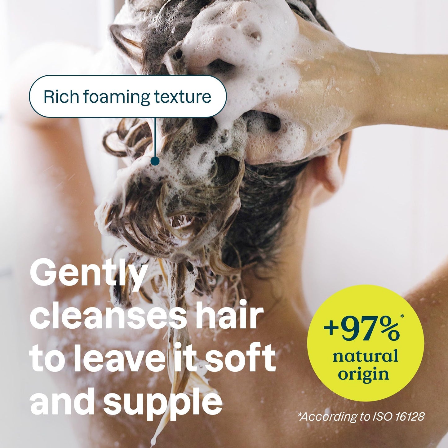 ATTITUDE Hair Shampoo for Sensitive Dry Scalp, EWG Verified, Soothing Oat, For Thin Hair, Naturally Derived Ingredients, Vegan and Plant-Based, Volume Beauty & Personal Care ATTITUDE