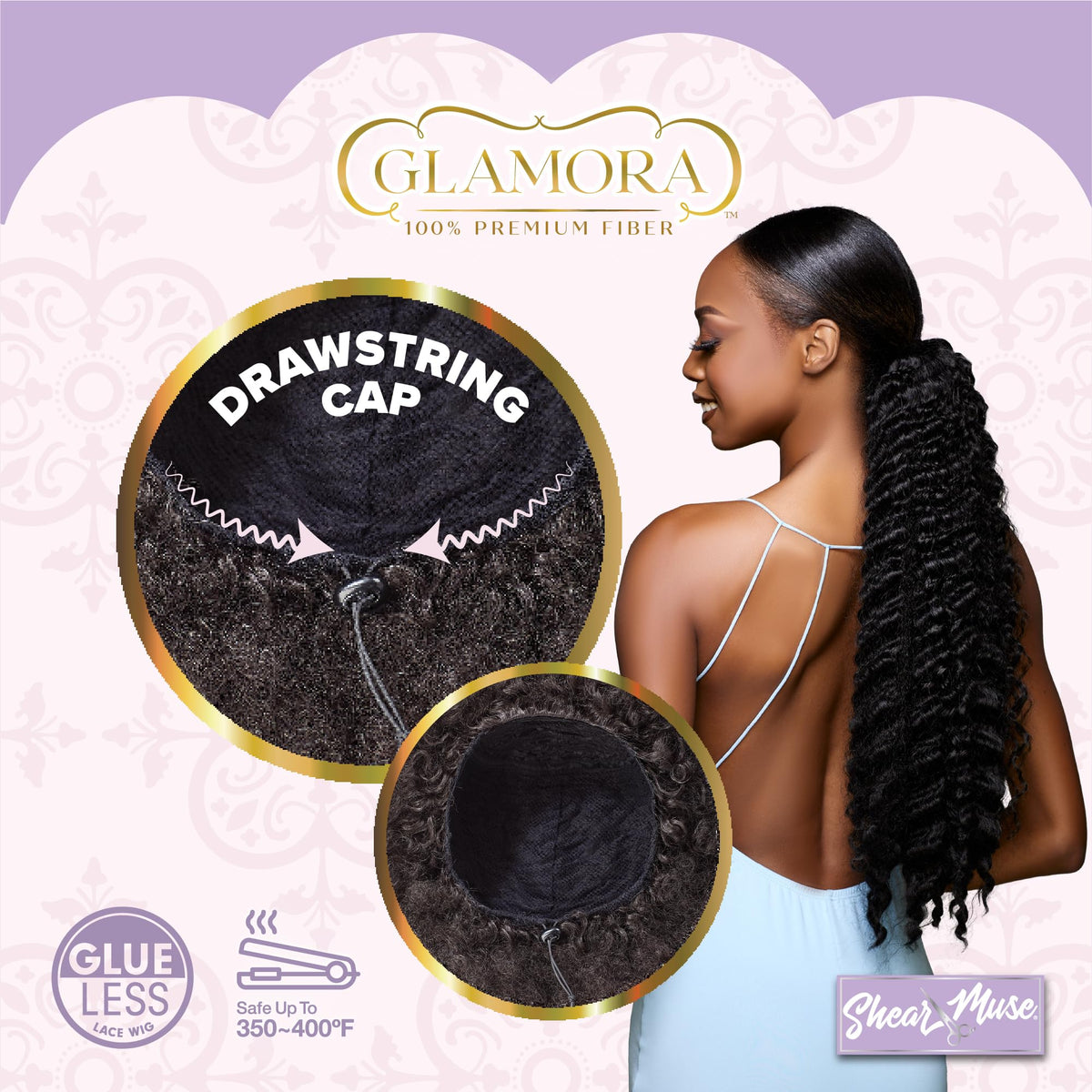 Sensationnel Glamora Glam Updo Hairextension-Unit 7,T2/27