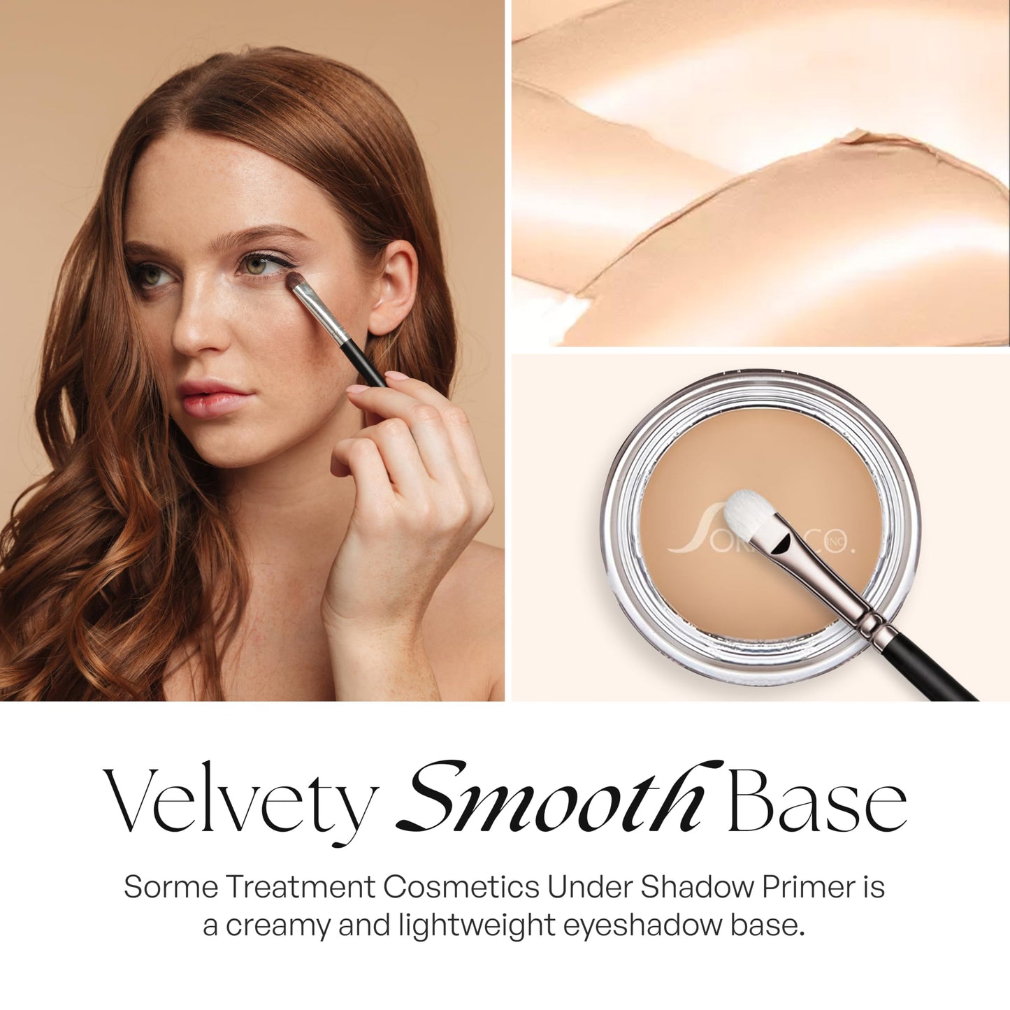 Sorme Cosmetics PRO Eyeshadow, All In One Eye Primer for Smooth and Crease-Resistant Eye Makeup, Waterproof and Long Lasting, Nude Translucent Shade… Beauty & Personal Care SORMÉ