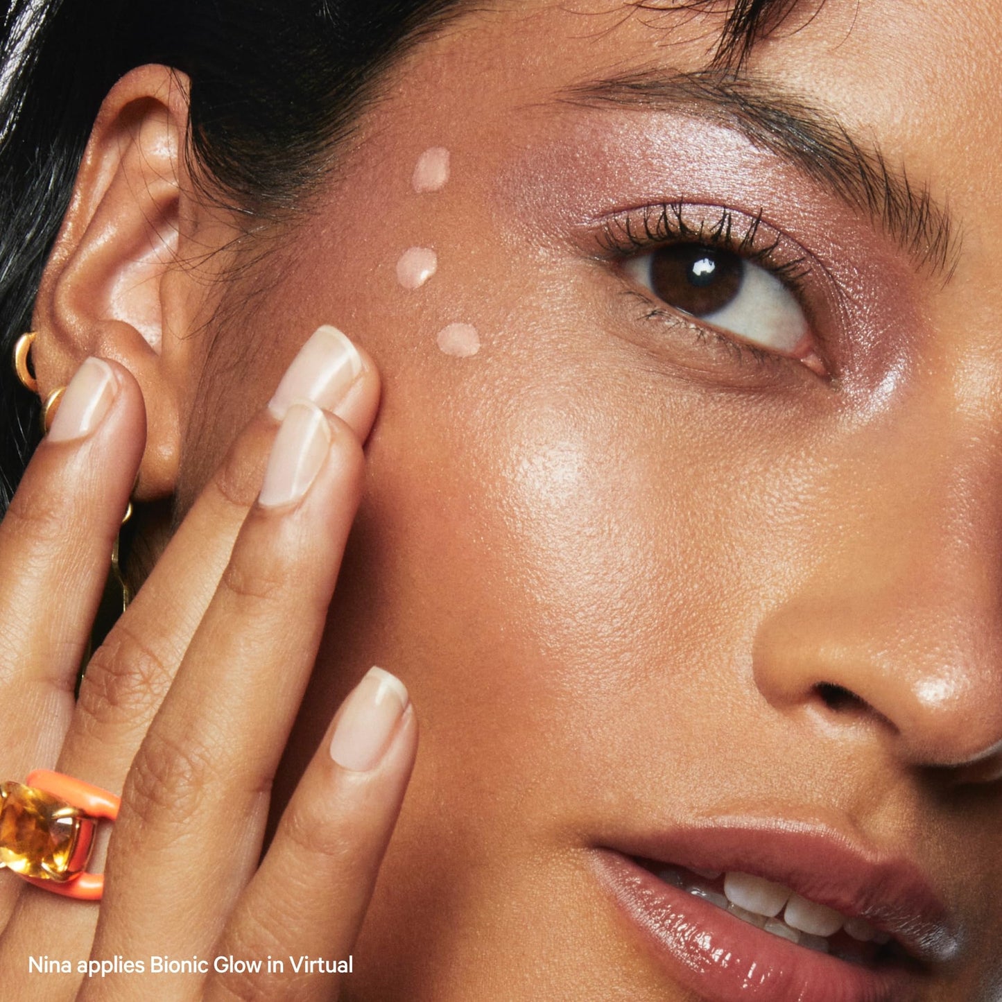 Milk Makeup Bionic Glow Liquid Illuminator, Virtual (Luminous Peach) - 0.91 fl oz - Delivers Hydrating, Natural Glow for Face & Body - Blendable Beauty & Personal Care Milk Makeup