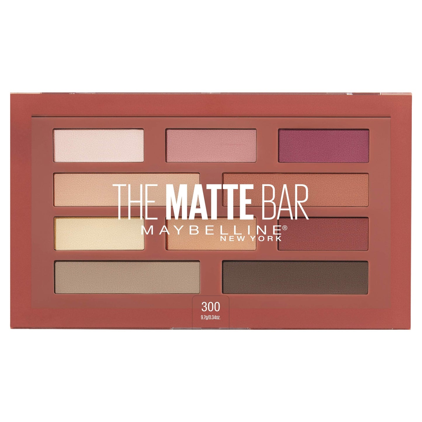 Maybelline New York The Matte Bar Eyeshadow Palette, 300 THE MATTE BAR, 1 Count Beauty & Personal Care MAYBELLINE