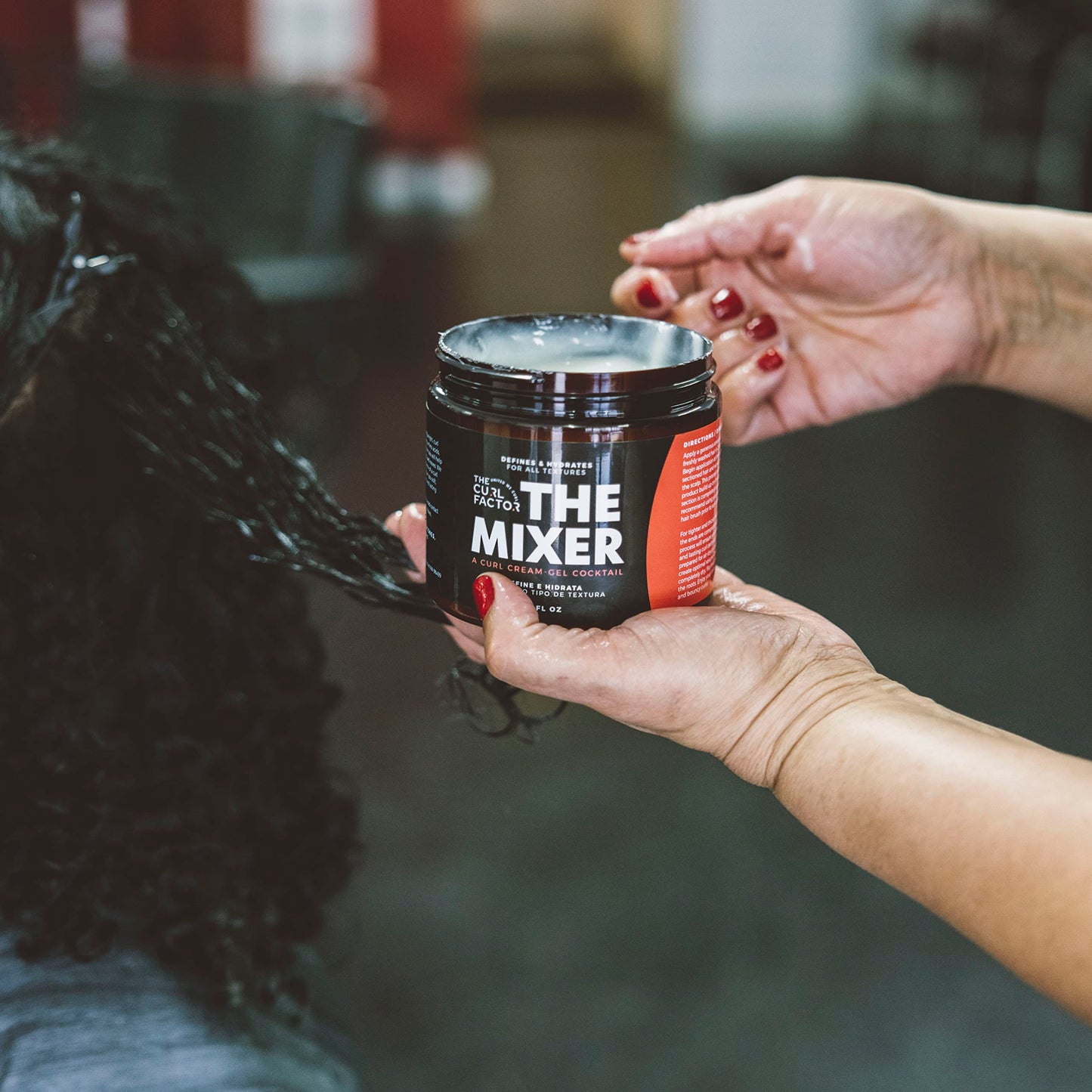 The Curl Factor presents The Mixer, a 16 oz all in one, lightweight, curl cream gel cocktail that will give you soft, shiny and bouncy curls every Beauty & Personal Care The Curl Factor