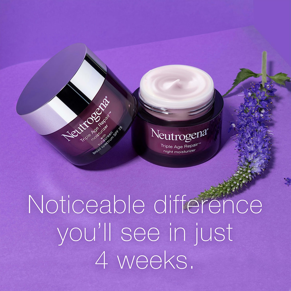 Neutrogena Triple Age Repair Face Moisturizer - with Hexinol Technology & Vitamin C, Anti-Wrinkle Face Cream with SPF 25, Visibly Reduces Wrinkles Beauty & Personal Care Neutrogena