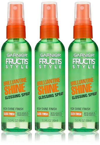 Garnier Fructis Style Brilliantine Shine Glossing Spray 3 Oz (Pack of 3) Beauty & Personal Care Garnier