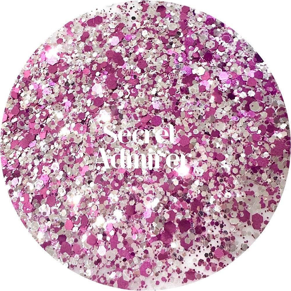 Pink Polyester Glitter | Craft Glitter | Glitter for Arts & Crafts | Tumblers | Cosmetics | Nails | Epoxy Resin Art | Slime | DIY | Body Glitter | 1 Beauty & Personal Care Glitter Heart Co.