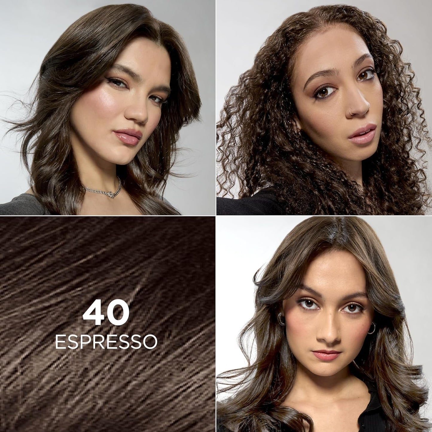 L’Oreal ParisFeria Multi-Faceted Shimmering Colour, Level 3 Permanent, Deeply Brown 40 (Pack of 3) Beauty & Personal Care L'Oreal Paris