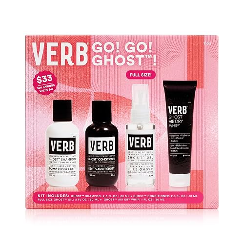 VERB Go! Go! Ghost Discovery Kit - 4ct / 7.6 fl oz Beauty & Personal Care VERB