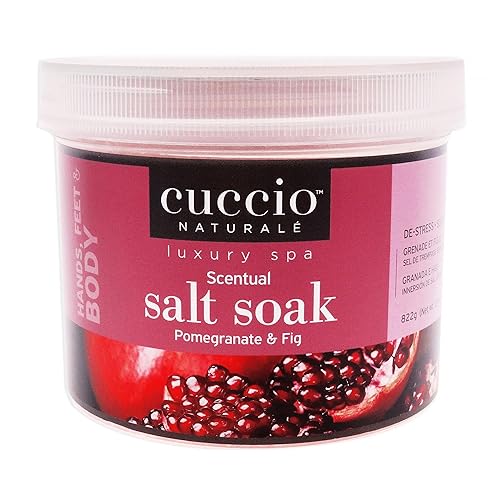 Cuccio Naturale Scentual Salt Soak - Invigorating Salts With An Irresistible Scent - Rejuvenate And Soothe Tired Feet - Softens And Leaves The Skin Beauty & Personal Care Cuccio Naturale