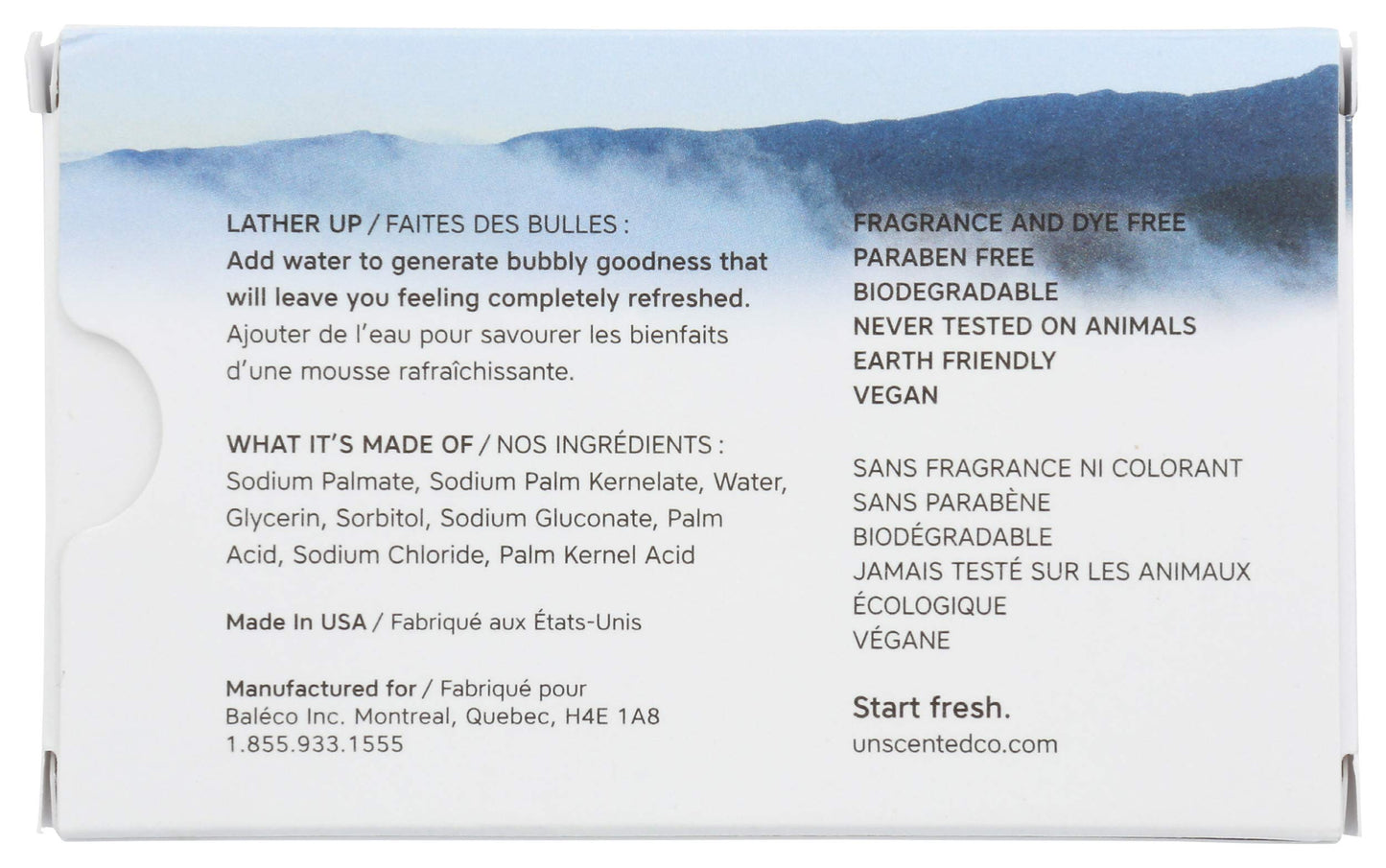 The Unscented Company Soap Bar, Fragrance Free, 4.2 oz (120 g) Beauty & Personal Care The Unscented Company