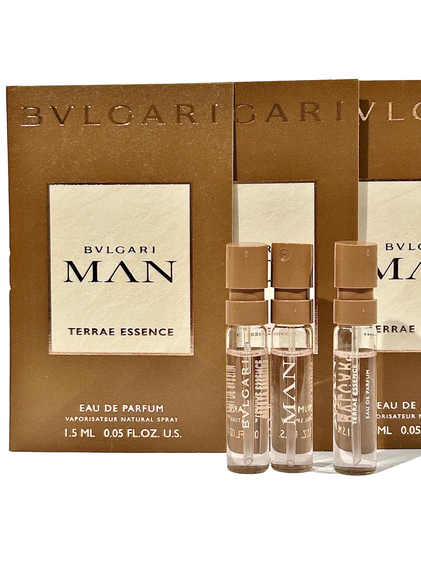 Bvlgari Man Terrae Essence By Bvlgari Eau De Parfum Spray Vial Beauty & Personal Care BVLGARI