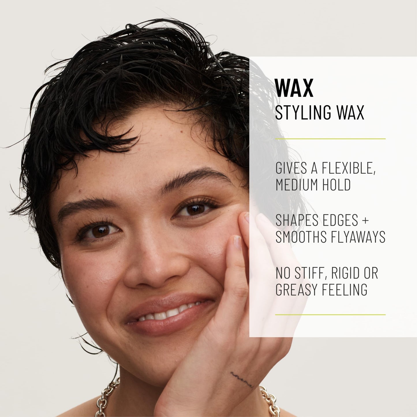 Hairstory Wax - Medium Hold Hair Styling Wax for All Hair Types, Pliable Flexible Hold, Defines Curls, Smooths Flyaways and Edges, Non-Sticky, 2 Fl Oz Beauty & Personal Care Hairstory